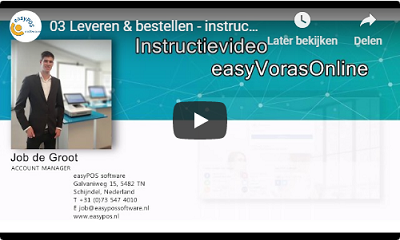 NIEUW instructievideo easyVorasOnline