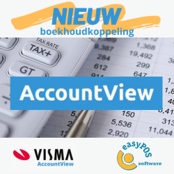 Koppel AccountView met easyPOS software